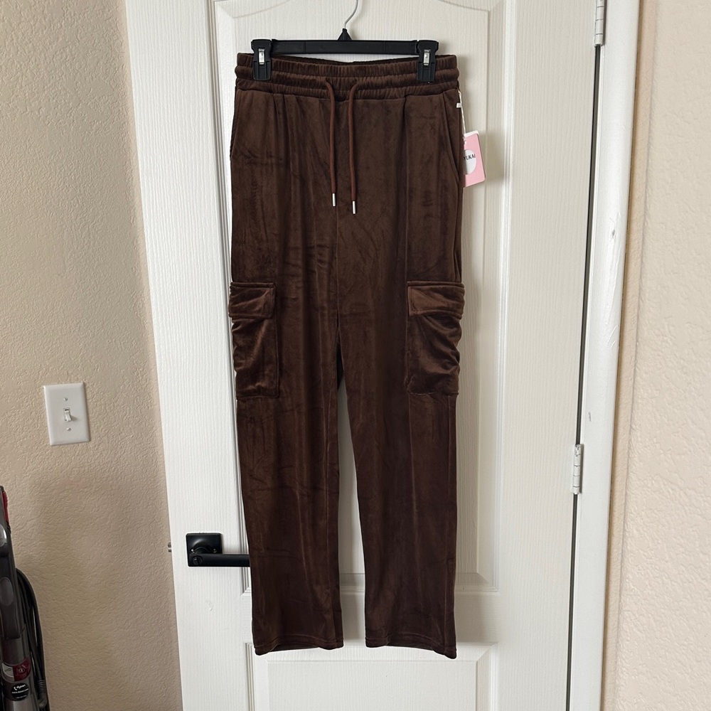 Women's Brown Cargo Pants